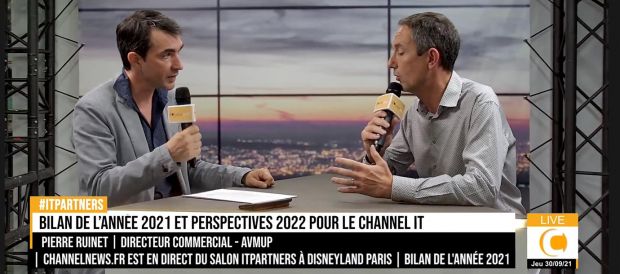 Pierre Ruinet, Directeur Commercial, a été interviewé par Channel News, sur le salon IT Partners 2021