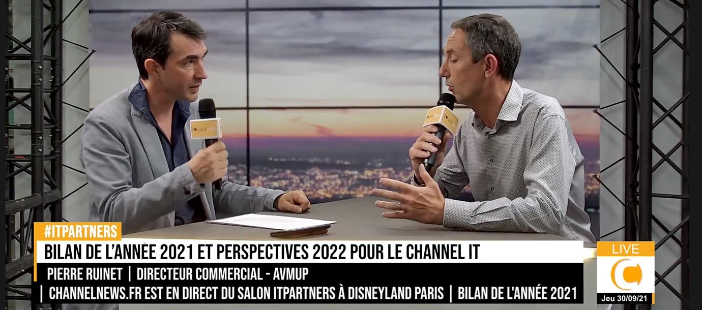Pierre Ruinet, Directeur Commercial, a été interviewé par Channel News, sur le salon IT Partners 2021