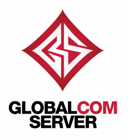 Logo GlobalComServer, Serveur de communication multicanal et de fax